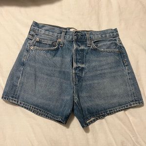 Agolde Jean Shorts